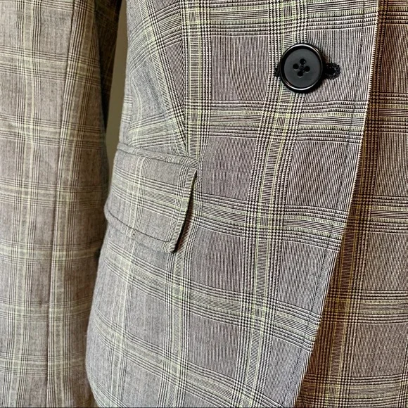 LANDS’ END Single Breasted Plaid Blazer—SZ. 4 - Picture 2 of 14